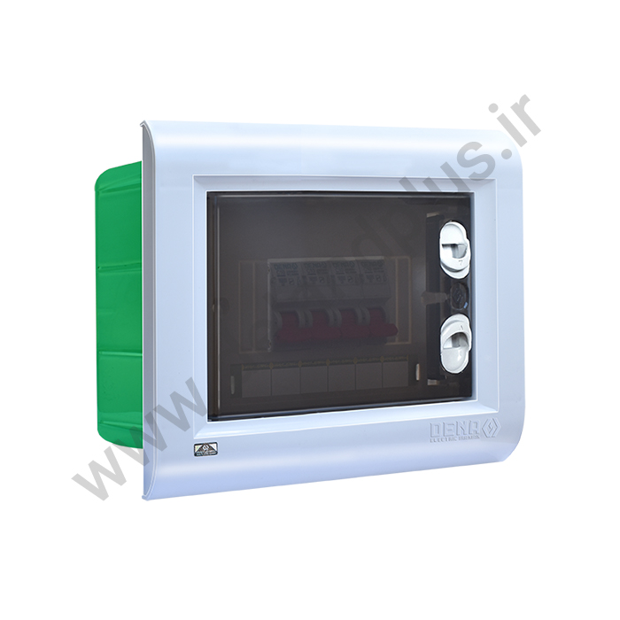 جعبه 6تایی دنا جعبه فیوز 6 عددی درب دار دناالکتریک مدل سیستما