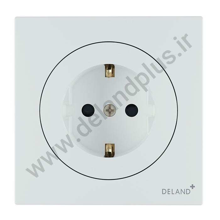 پریز برق ارت دار مدل آوا