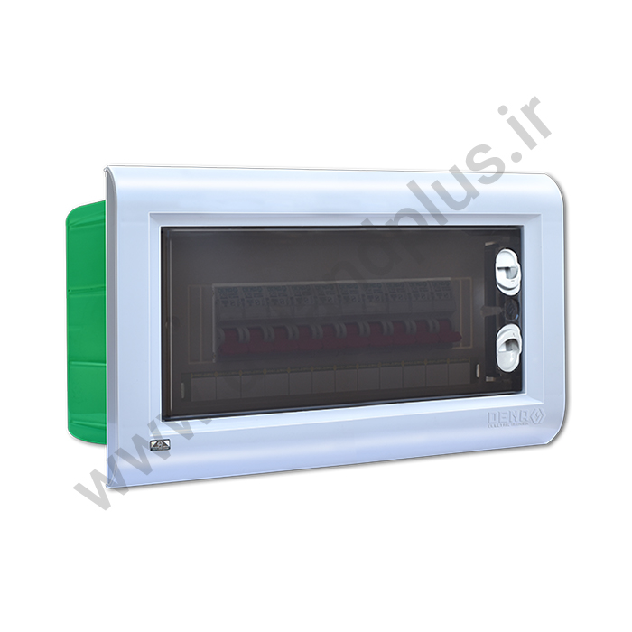 جعبه12عددی دنا جعبه فیوز 12 عددی درب دار دنا الکتریک مدل سیستما