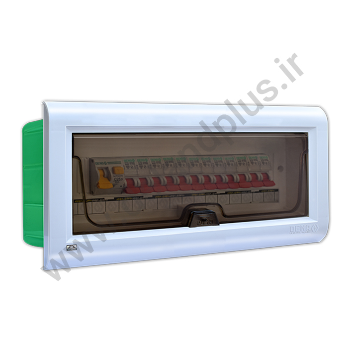 جعبه فیوز 16 عددی درب دار دنا الکتریک مدل سیستما