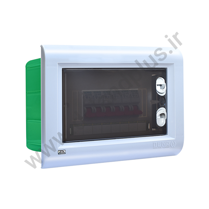 جعبه8عددی دنا جعبه فیوز 8 عددی درب دار دنا الکتریک مدل سیستما