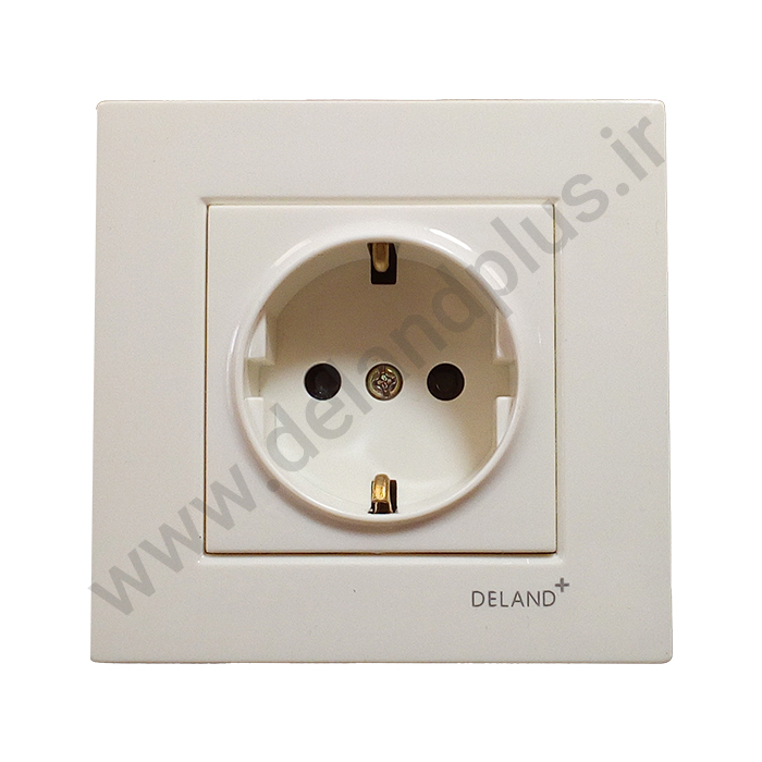 پریز ارت دار با پایه سرامیکی پریز ارت دار با پایه سرامیکی