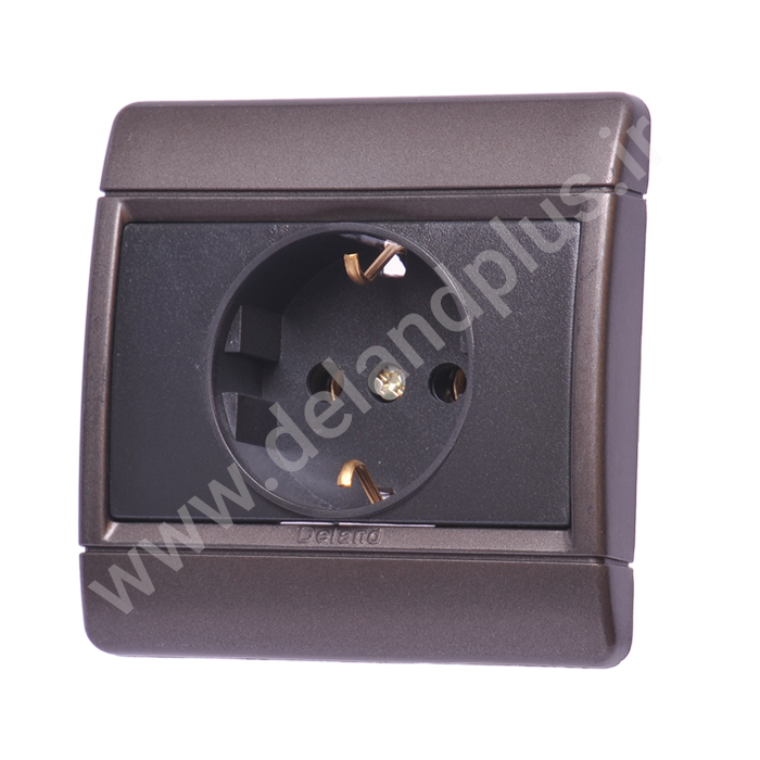 پریز برق ارت دار مدل رایان پریز برق ارت دار مدل رایان