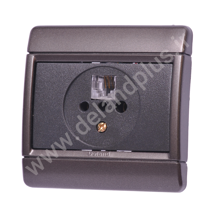 سوکت تلفن دوکاره مدل رایان