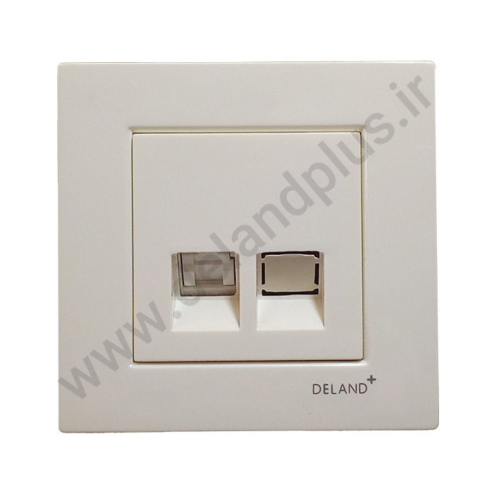 سوکت شبکه cat6 مدل آسا پلاس سوکت شبکه cat6 مدل آسا پلاس