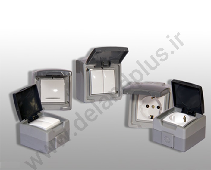 کلید یک پل مدل بارانی روکار کلید یک پل مدل بارانی روکار