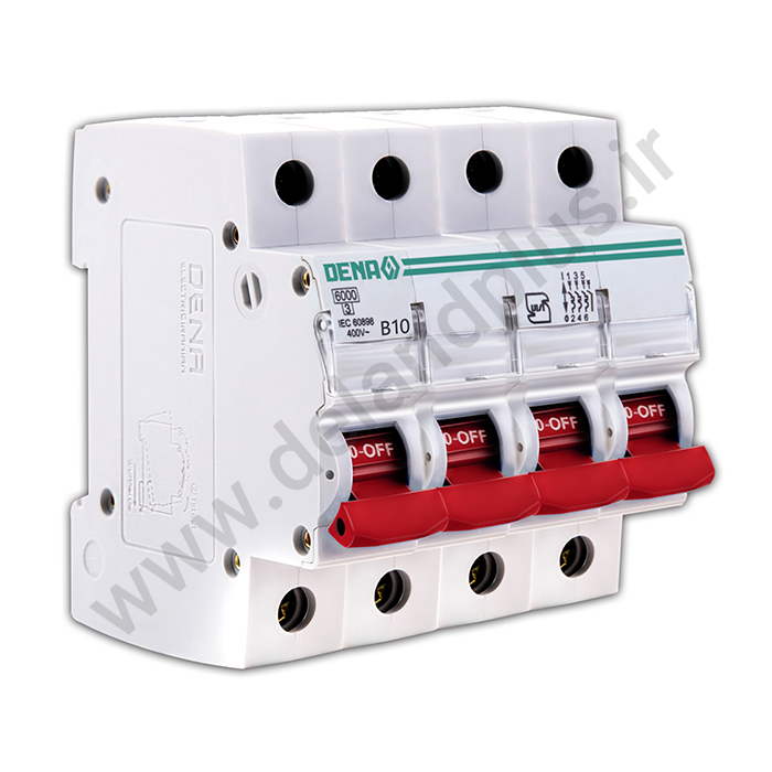 فیوز مینیاتوری چهار پل فیوز مینیاتوری چهار پل