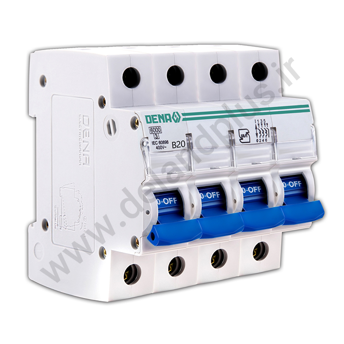 فیوز مینیاتوری چهار پل 20 آمپر فیوز مینیاتوری چهار پل 20 آمپر