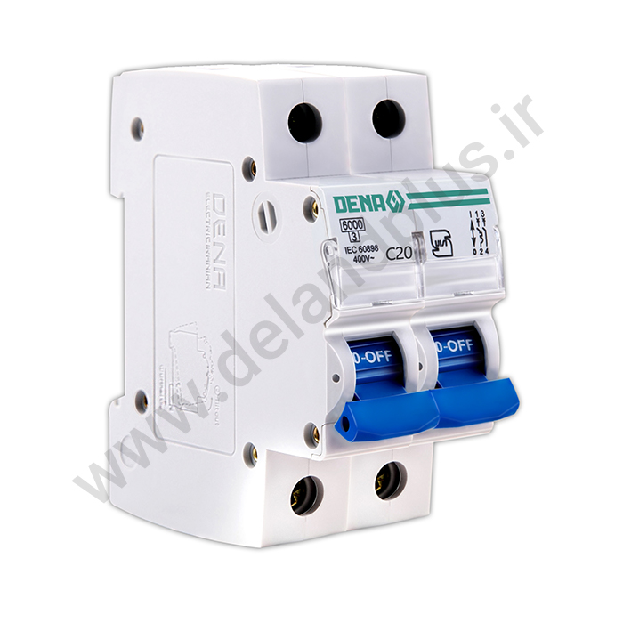 فیوز مینیاتوری دوپل 20 آمپر دناالکتریک فیوز مینیاتوری دوپل 20 آمپر دناالکتریک