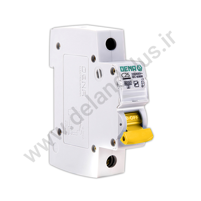 فیوز مینیاتوری تک پل 25 آمپر