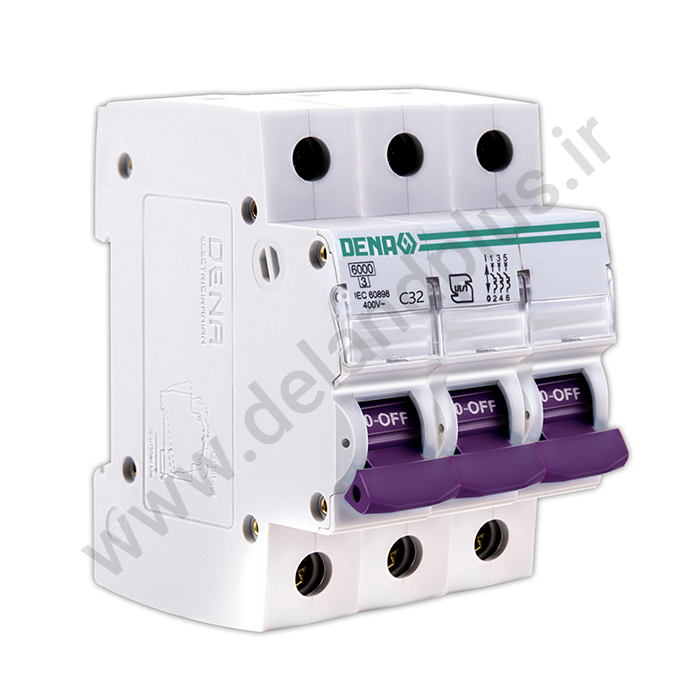 فیوز مینیاتوری سه پل 32 آمپر