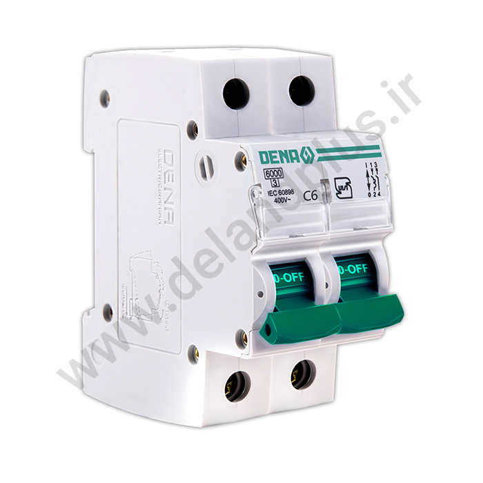 فیوز مینیاتوری دوپل 6 آمپر دناالکتریک فیوز مینیاتوری دوپل 6 آمپر دناالکتریک