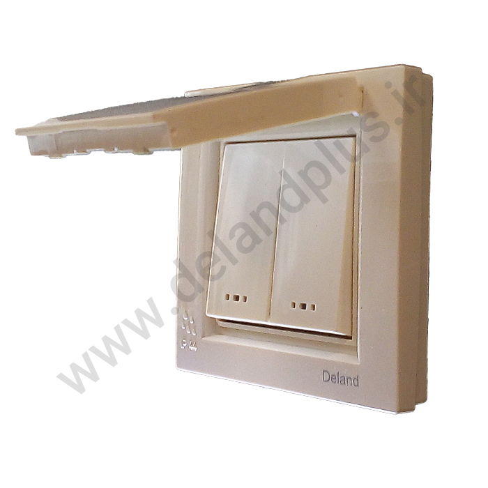 کلید دو پل مدل بارانی توکار آسا