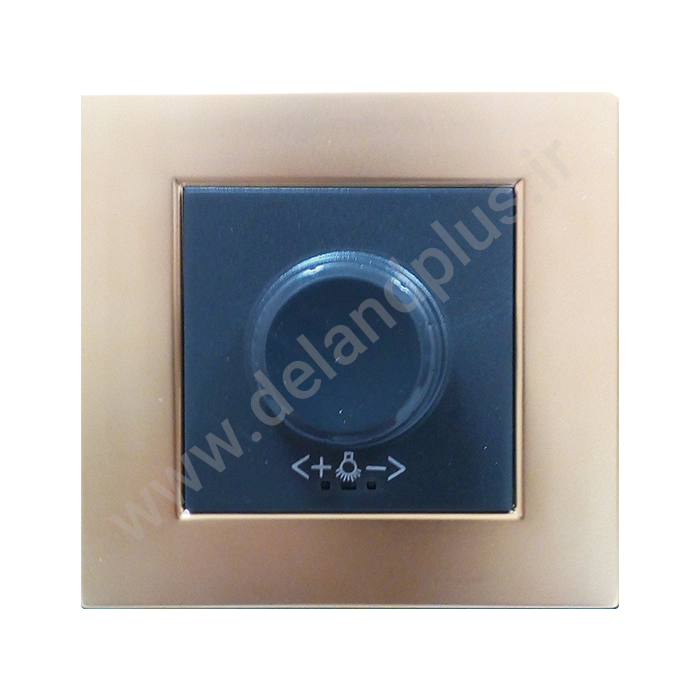 دیمر لامپ 800وات مدل مکانیزم آسا طلایی