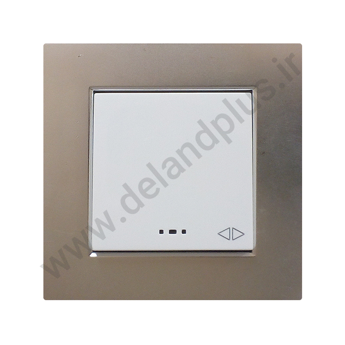 کراکس نقره ای کلید کراکس مدل مکانیزم آسا سفید با قاب نقره ای