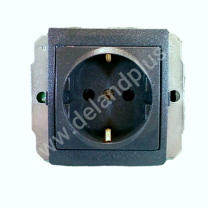 پریز برق ارت دار سیلور