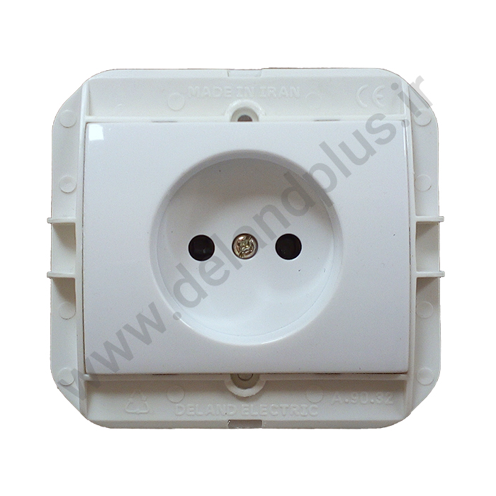 پریز برق ساده مدل مکانیزم آریا سفید پریز برق ساده مدل مکانیزم آریا سفید