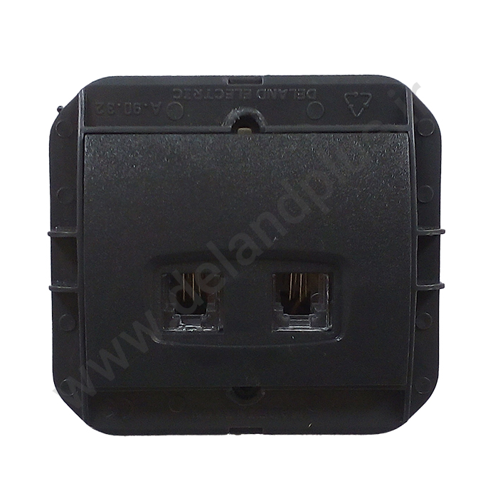 سوکت تلفن دوقلو مدل مکانیزم آریا سوکت تلفن دوقلو مدل مکانیزم آریا