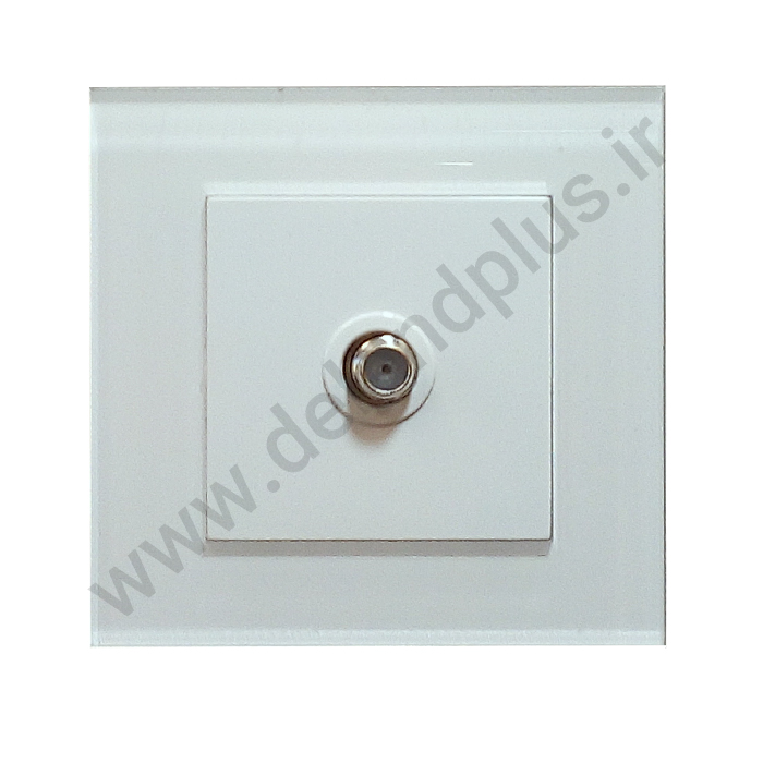 فیش ماهواره تکی مدل آسا پلکسی سفید