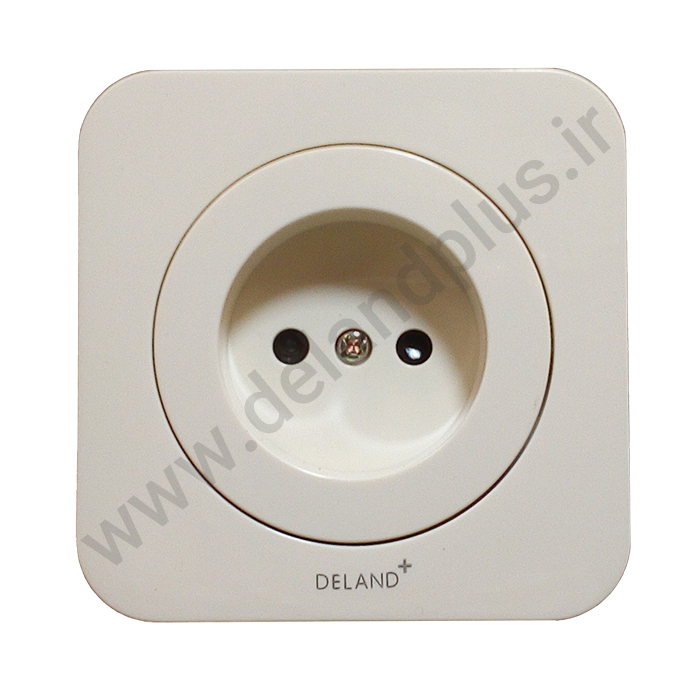 پریز برق ساده مدل آدا کرم