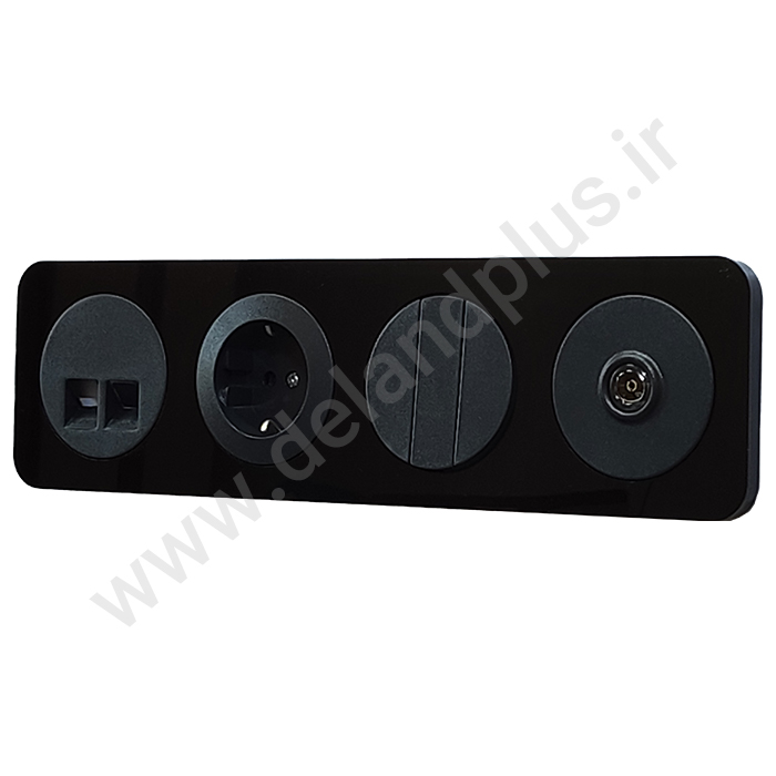 چهارخانه آدا مشکی