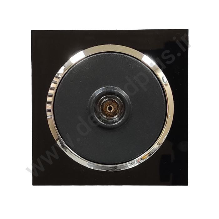 آنتن آوا مشکی زه نقره ای فیش آنتن مدل آوا پلکسی مشکی زه نقره ای