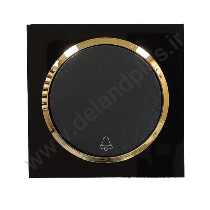 شاسی آوا مشکی زه طلایی شاسی زنگ مدل آوا پلکسی مشکی زه طلایی