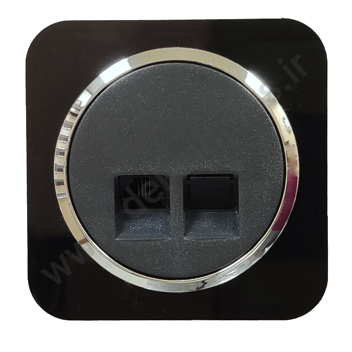 شبکه آدا مشکی زه نقره ای