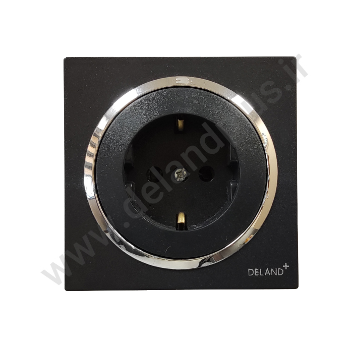 ارت آوا ساده مشکی زه طلایی