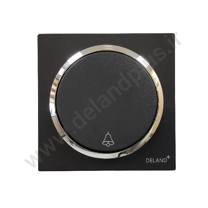 شاسی زنگ آوا ساده مشکی زه طلایی