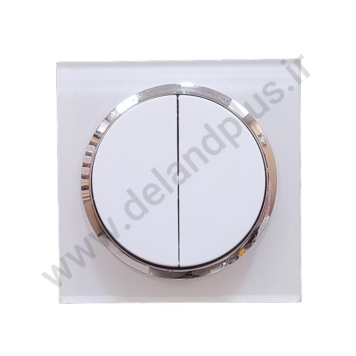 دوپل-آوا-زه-نقره-ای کلید دوپل مدل آوا پلکسی سفید زه نقره ای